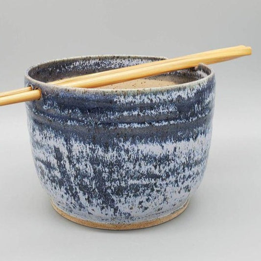 Rice/Noodle Bowl-Blue Wash