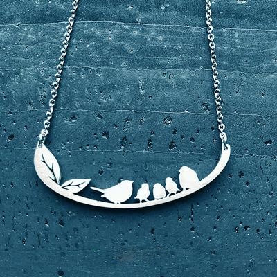Songbird Family of 5 Necklace