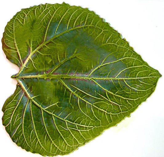 Sunflower Leaf Platter