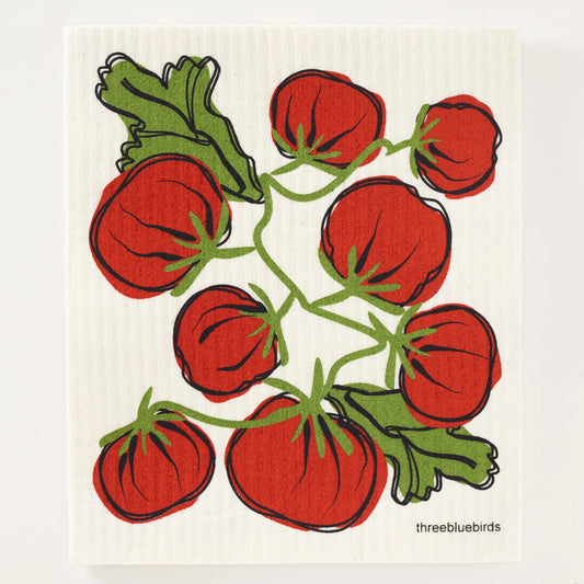 Swedish Dishcloth-Tomato