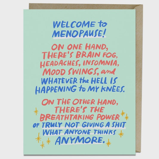 Card-Breathtaking Power Menopause